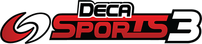 Deca Sports 3 title screen for Wii